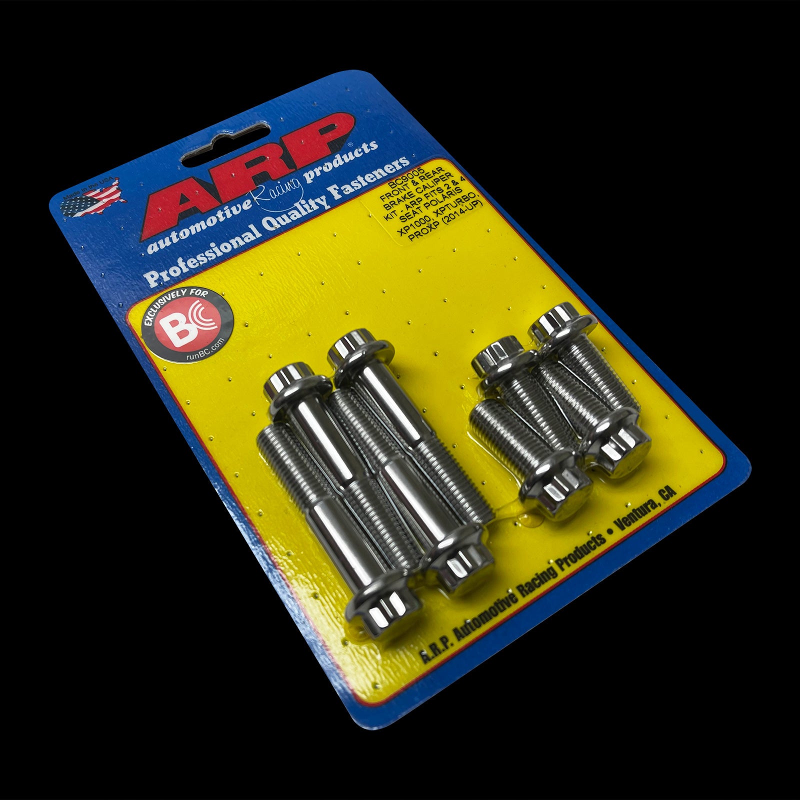 <b>BC9005</b> - ARP Polaris RZR XP1000, XP Turbo, ProXP Front and Rear Brake Caliper Kit