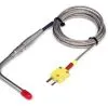 1/4" Open Tip Thermocouple Length: 1.75m (69")