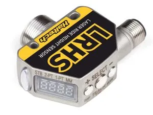 Laser Ride Height Sensor Length: 25mm (1") to 500mm (19.5") Range