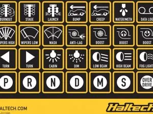 CAN Keypad Label Set