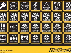 CAN Keypad Label Set