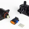 Idle Air Control Kit - Billet 2 Port Housing With 2 Screw Style Motor Diameter: 10mm (3/8")