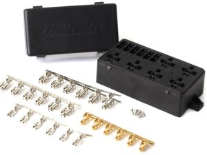 6 Circuit Haltech Fuse Box with Lid