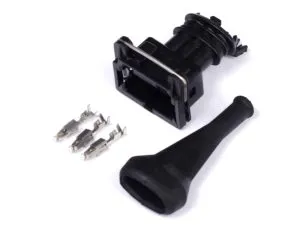 Plug and Pins Only - Bosch 3 Pin Junior Timer Female Connector