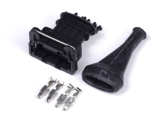 Plug and Pins Only - Bosch 4 Pin Junior Timer Female Connector