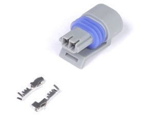 Plug and Pins Only - Delphi 2 Pin GM style Air Temp Connector (Grey)