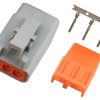Plug and Pins Only - Male Deutsch DTM-3 Connector (7.5 Amp)