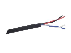 Cable - Multicore - 4 x 20AWG (Red/Black/White/Blue) - 10M (32') Length: 10M / 32ft