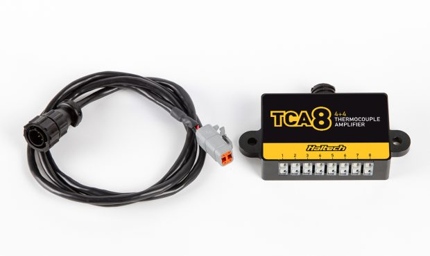TCA-8 (4+4) Eight Channel Thermocouple Amplifier Programmed as TCA-4A and TCA-4B