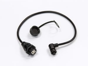 Waterproof (Type B) USB Extension Cable for Elite Pro Plug-in ECU / IC-7                                        Length: 400mm (16")