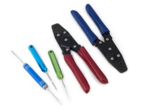 Dual Crimper Set Inc 3 pin removal tools
