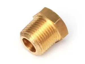 Adaptor - Brass 1/8" NPTF to 3/8" NPTF
Length: 20mm