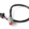 Haltech Elite CAN Cable DTM-4 to 8 pin Black Tyco Length: 600mm (24")