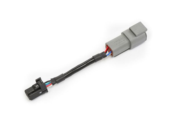 Haltech CAN Adaptor Cable DTM-4 Female Receptacle/Socket to 8 pin Black Tyco