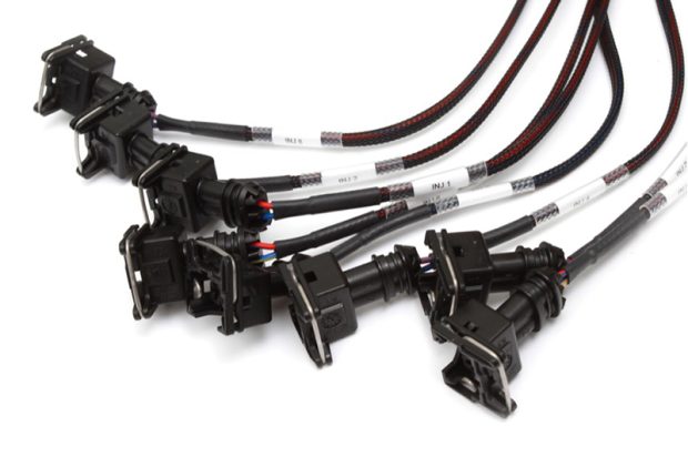 Elite 2500 V8 Small/Big Block GM, Ford & Chrysler Terminated Harness Injector Connector: Bosch EV1