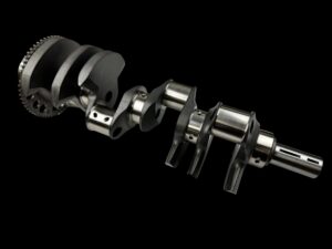 <b>BC5458</b> - Chevrolet LS Series Wet Sump Crankshaft - 4340 Forging - 4.125" Stroke, Self Balance w/58 Tooth Wheel