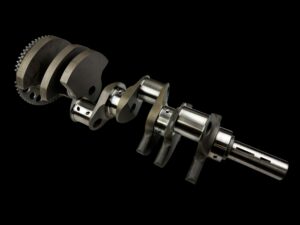 <b>BC5458-LS7</b> - Chevrolet LS7 Dry Sump Crankshaft - 4340 Forging - 4.125" Stroke, Self Balance w/58 Tooth Wheel