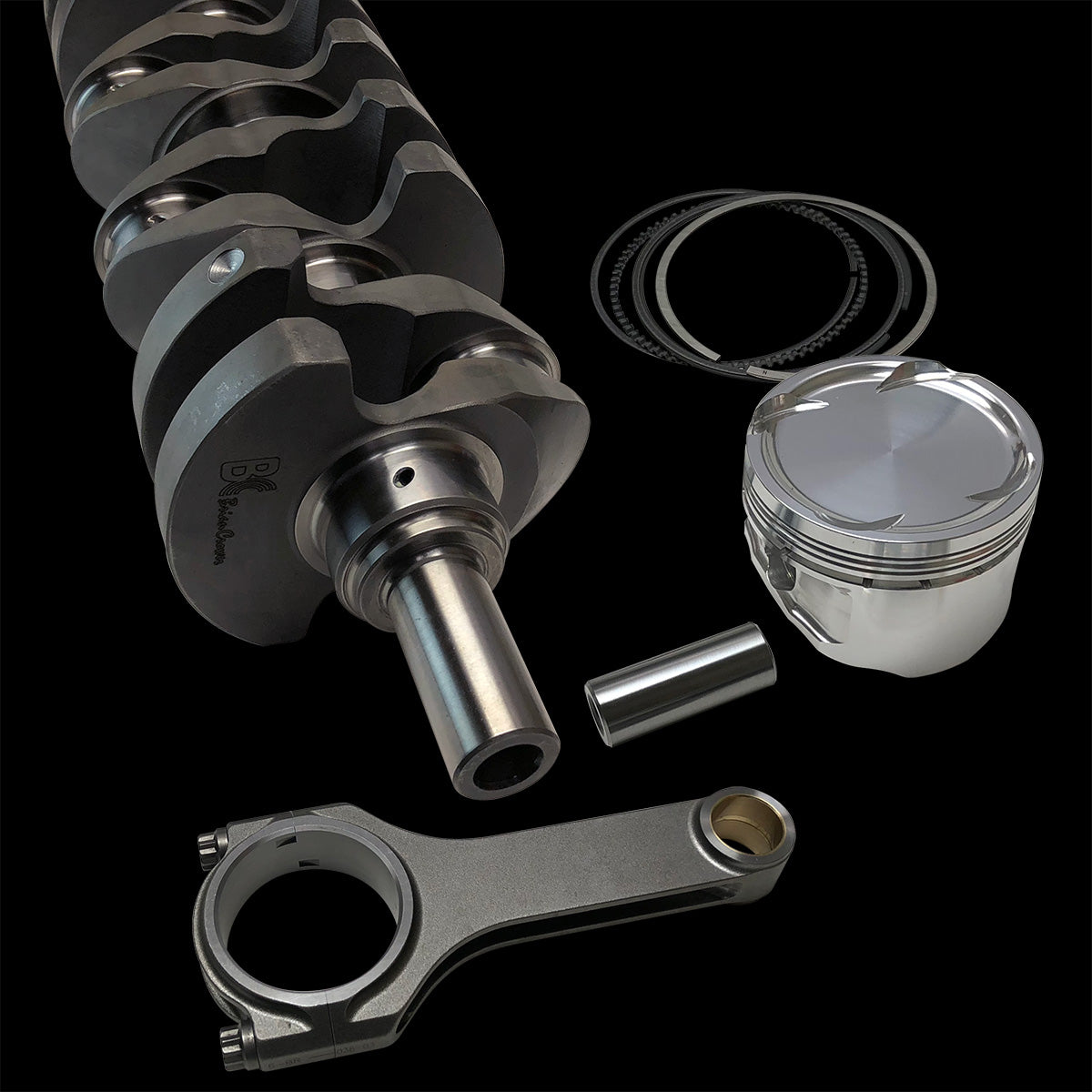 <b>BC0129</b> - Mitsubishi 4G63/Evo (7 Bolt) Stroker Kit - 94mm Stroke/ProH2K Rods
