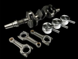 <b>BC0939</b> - CAN-AM X3 / ROTAX 900 ACE (17-up) HD EN40 STROKER KIT w/BC MOAR RODS (20mm PIN), CUSTOM PISTONS w/ALL HARDWARE