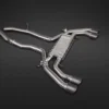 Capristo Exhaust Silver Exhaust System BMW X3M Competition G01/F97 2019-2022