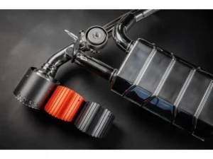 Capristro Exhaust Valved Exhaust with Race Center Silencer and Carbon | Wicrom Tips CES3 Nissan Z RZ34