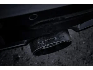 Capristro Exhaust Valved Exhaust with Race Center Silencer and Carbon | Wicrom Tips CES3 Nissan Z RZ34