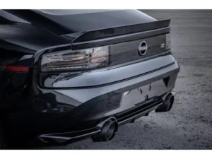 Capristro Exhaust Valved Exhaust with Race Center Silencer and Carbon | Wicrom Tips CES3 Nissan Z RZ34