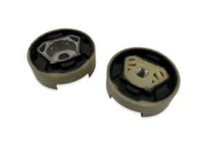 034 Motorsports Billet Spherical Dogbone Mount Performance Pack with Dogbone Pucks, Audi 8V.5A3/S3 and Volkswagen Mk7.5 Golf/Golf R/GTI/Jetta with 7-Speed DSG
