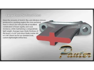 034 Motorsports Pauter 4340 Chromoly Cross-Beam Connecting Rod Set Audi EA837 3.0T 2009-2018