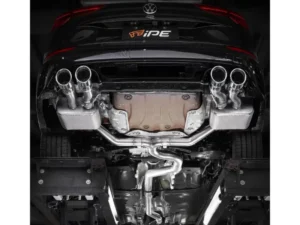 IPE SS Catback Exhaust System w/ Chrome Silver Tips Volkswagen Golf R MK8 2021-2025