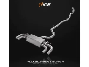 IPE SS Catback Exhaust System w/ Chrome Silver Tips Volkswagen Tiguan R 2021-2024