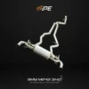 IPE SS OPF Version Cat Back System w/Dual Side Dual Out Silver Tips BMW G42 M240i 2022-2025