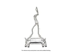 IPE SS Dual Side Dual Out Catback Exhaust System w/Chrome Silver Tips BMW F80 M3 | F82 M4 S55 2014-2025