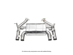 IPE SS Dual Side Dual Out Catback Exhaust System w/Chrome Silver Tips BMW F80 M3 | F82 M4 S55 2014-2025