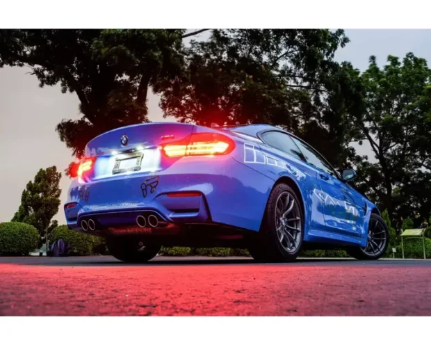 IPE SS Dual Side Dual Out Catback Exhaust System w/Chrome Silver Tips BMW F80 M3 | F82 M4 S55 2014-2025