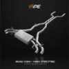 IPE SS Catback Exhaust System w/Chrome Silver Tips BMW F95 X5M | F96 X6M 2020-2022