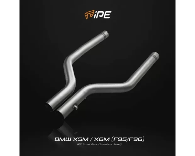 IPE SS Catback Exhaust System w/Chrome Silver Tips BMW F95 X5M | F96 X6M 2020-2022