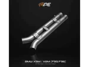 IPE SS Catback Exhaust System w/Chrome Silver Tips BMW F95 X5M | F96 X6M 2020-2022