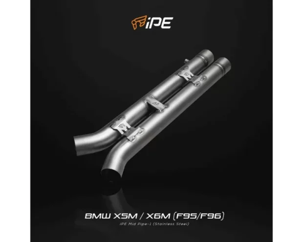 IPE SS Catback Exhaust System w/Chrome Silver Tips BMW F95 X5M | F96 X6M 2020-2022