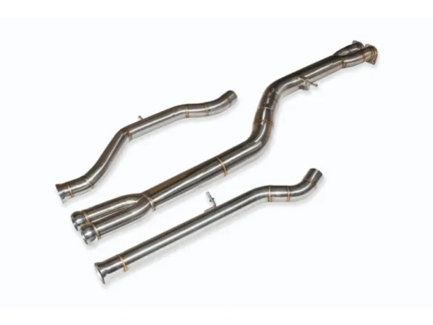 Active Autowerke F8X Single Mid Pipe Kit w/ Exhaust Dump BMW M3 | M4 2014+