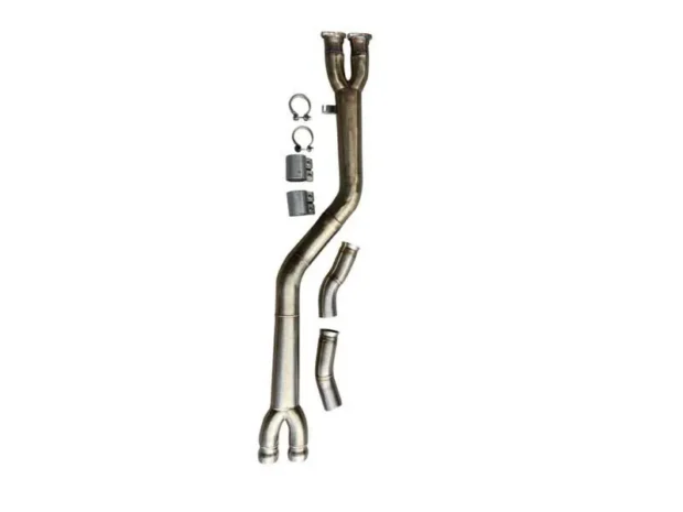 Active Autowerke Single Midpipe w/ Exhaust Dump BMW X3M | X4M 2019+