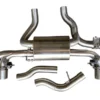 Active Autowerke Valved Rear Exhaust w/ Carbon Over Black Chrome Tips BMW M240i 2019-2024