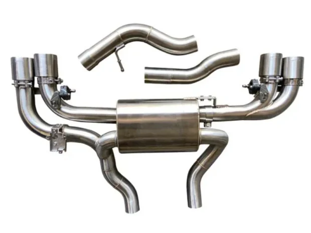 Active Autowerke Valved Rear Exhaust w/ Brush Tips BMW M240i 2019-2024