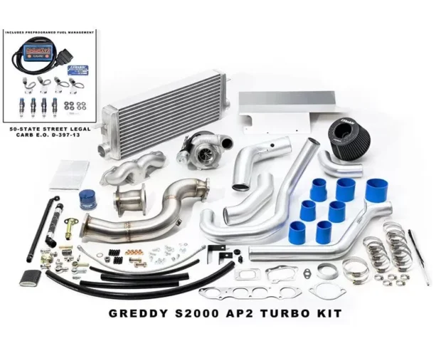 GReddy S2000 Ap1/2 Tuner Turbo Kit Gtx2867R Genii W/ Fv Bov Honda S2000 2000-2008