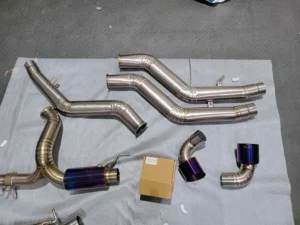VRP Titanium Exhaust System Toyota A90 Supra 2020-2023 #2 *Missing 2 Clamps* CLEARANCE