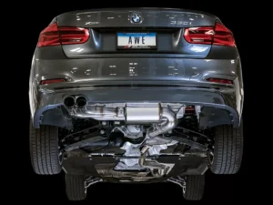 AWE Touring Edition Axle-back Exhaust for BMW F3X 28i / 30i, Single Side - Chrome Silver Tips (80mm) BMW 430i|328i|330i|428i|428i xDrive|330i xDrive|328i xDrive 2012-2020