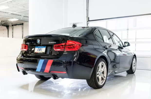AWE Touring Edition Axle Back Exhaust for BMW F3X 340i / 440i - Diamond Black Tips (90mm) BMW 340i|340i xDrive|440i|440i xDrive 2016-2020