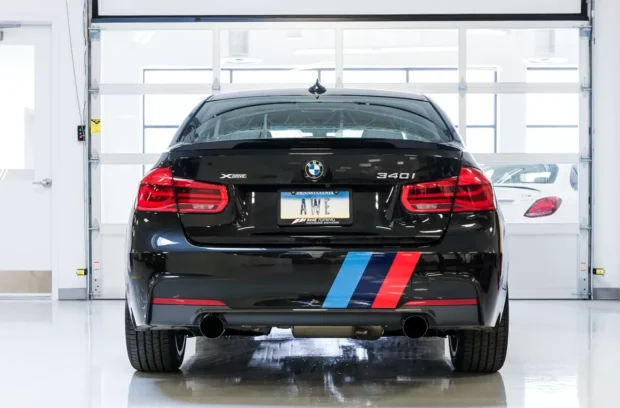 AWE Touring Edition Axle Back Exhaust for BMW F3X 340i / 440i - Diamond Black Tips (102mm) BMW 340i|340i xDrive|440i|440i xDrive 2016-2020