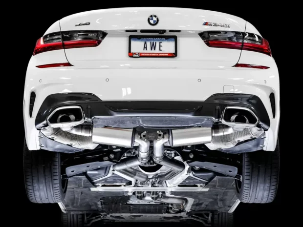 AWE Non-Resonated Touring Edition Exhaust OE Tips BMW M340i|M340i xDrive|M440i xDrive|M440i 2020-2024