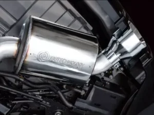 AWE Touring Edition Exhaust for Nissan Z - Chrome Silver Tips Nissan Z 2023-2024